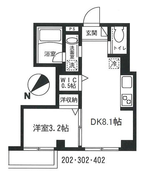 コモド・アミの間取り