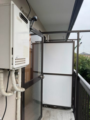 コーポ前田のバルコニー