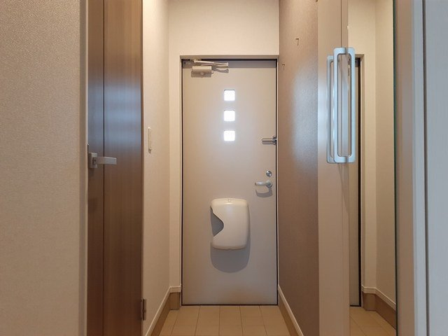 エクラ２２の玄関|きれいな玄関です