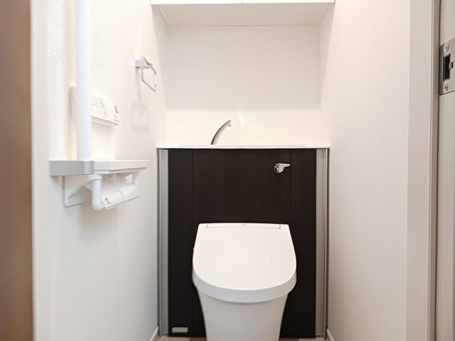 クーロンヌⅡのトイレ|ゆったりとした空間のトイレです