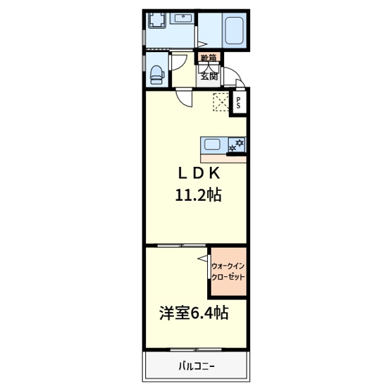 【間取り】 | DS南芥川町