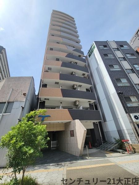 ラシュレエグゼ難波南の外観