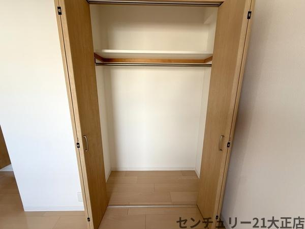 B-RISE弁天（旧：ルミエール弁天）の収納|収納付きの洋室