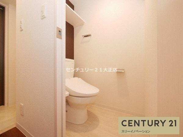 レオンヴァリエ大阪ベイシティ２のトイレ