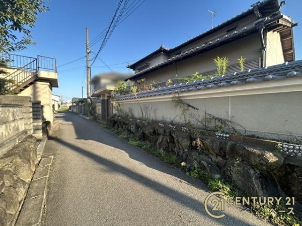 生駒郡安堵町岡崎　一戸建の前面道路含む現地写真|■現地撮影写真■落ち着いた雰囲気の住宅地です！ぜひお気軽にお問い合わせください！