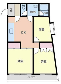 土屋ビルの間取り