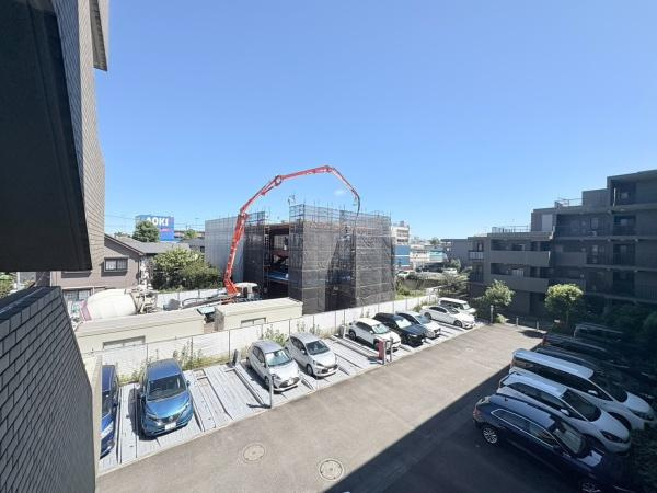 アドリーム稲田堤のその他|マンション3階通路からの眺望です！
