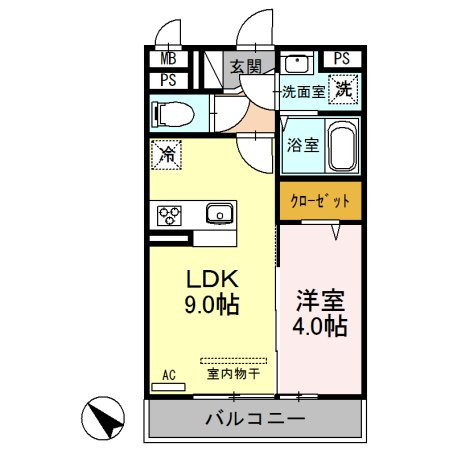 プロシードの間取り
