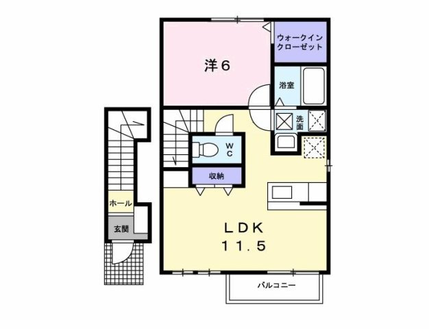 フローラの間取り