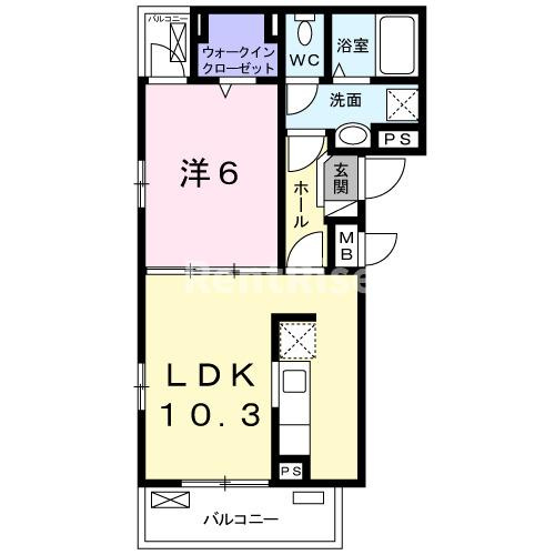 アルカンシェルⅦの間取り|間取図