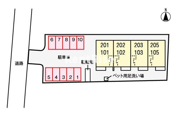 グレイス　イトウ　ファイブのその他共用部分|駐車場