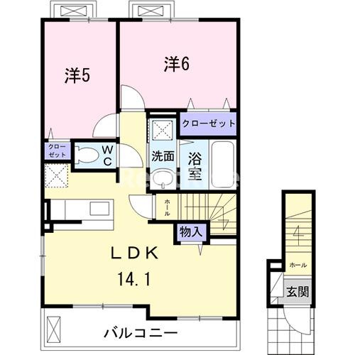 グレイス　イトウ　ファイブの間取り|間取図