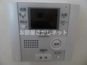 オマーチェ【おとり物件なし】のセキュリティ|突然の来客でも顔が見えて安心なＴＶドアホン。