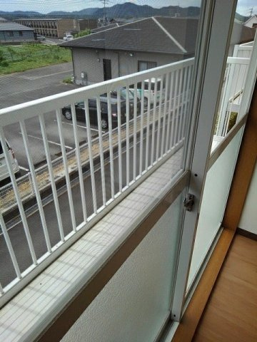 ドリームハイツ辻Ｂのバルコニー