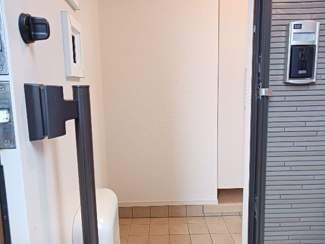 グランディールの玄関
