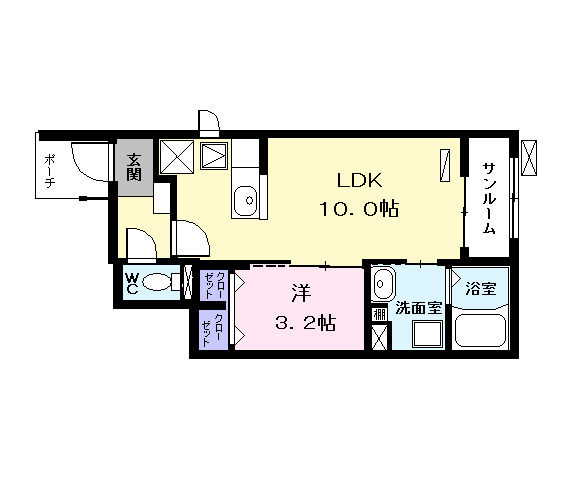 グランディールの間取り