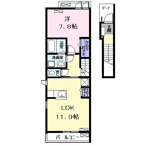 ロータスの間取り