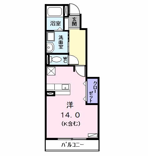 サンラフレシ－ルの間取り