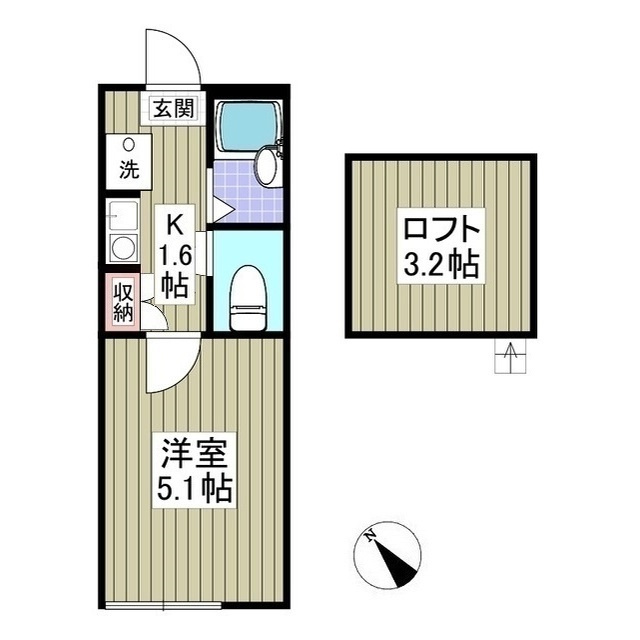 パレス百合ヶ丘の間取り