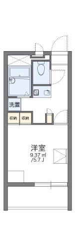 レオパレスプランタンの間取り