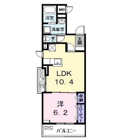 Ｍ．Ｙ　トヨクニの間取り