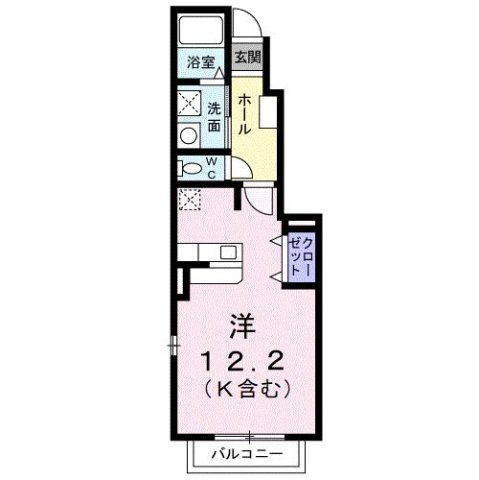 セレーノ；デーアＡの間取り