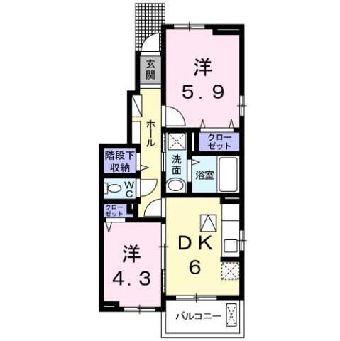 ラ・ポエムの間取り