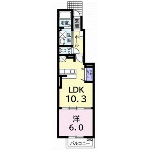 ドレー・アンファンⅢの間取り