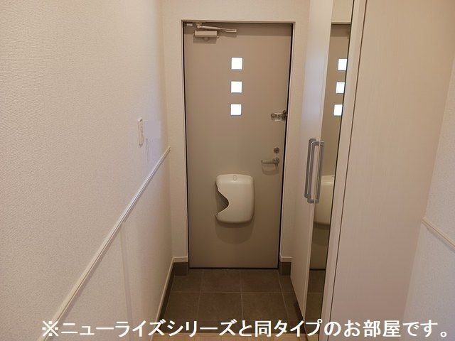 ミントヒルズの玄関|ゆったりとした玄関です