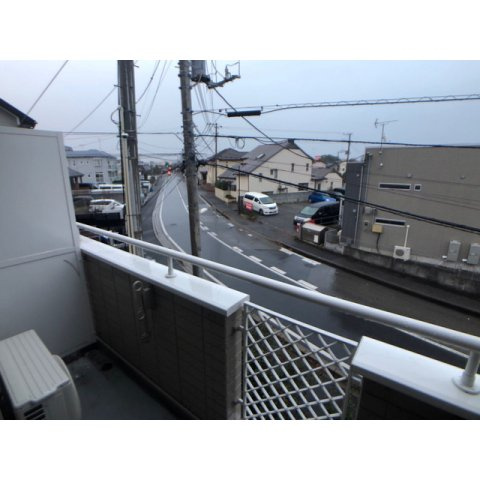 フロンティアⅢ　Ｄ棟のバルコニー