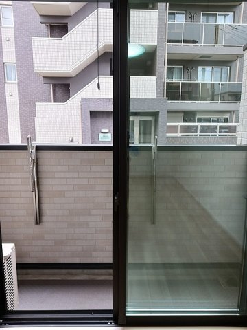 サンセレヴェ橋本のバルコニー