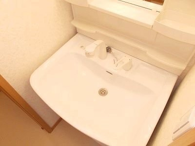ネオ・ブローテＡの洗面所|ゆったりとスペースのある洗面所
