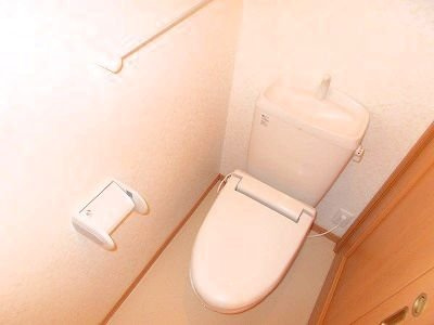 ネオ・ブローテＡのトイレ|落ち着いた色調のトイレです