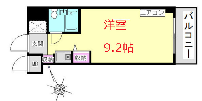 【間取り】 | パレス川端 | 間取り
