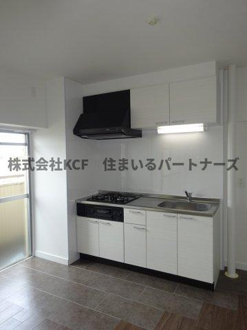 第17上野ビルのキッチン|使いやすいキッチンです