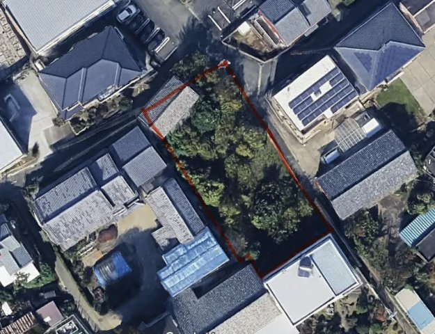 豊橋市瓜郷町高道の売地のその他|上空写真