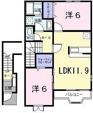 プリティ－ユニゾンの間取り