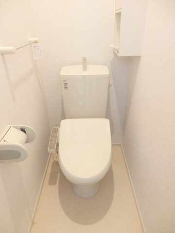 メゾン・ボヌールⅡのトイレ|トイレもきれいです