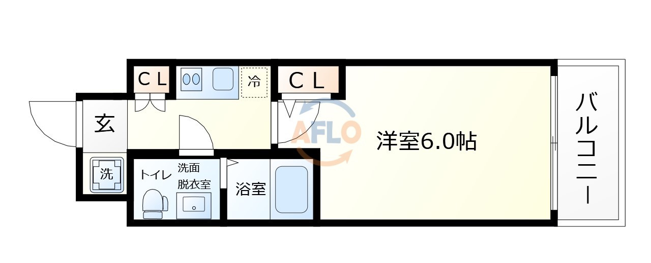 ARISTO扇町の間取り|ARISTO扇町　間取り