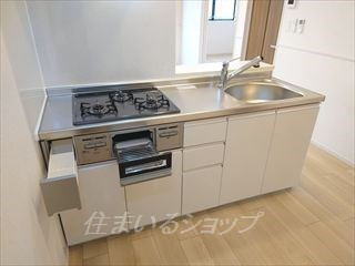 カーサ・グランデ　Ｃのキッチン|浄水器一体型シャワー水栓