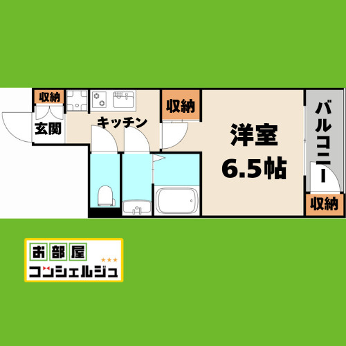 エステムコート名古屋葵の間取り