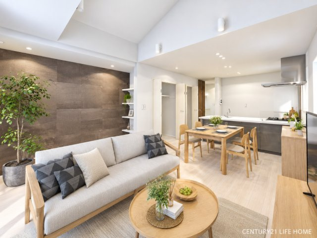 【居間・リビング】 | 戸建 川崎市多摩区登戸 | こちらの居間で趣味の時間をお楽しみください