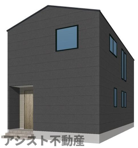 サンコート 飯塚市堀池の外観パース