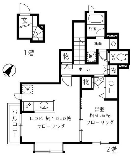 【間取り】 | Ｃａｓｉｔａ　Ｆｏｒｔｕｎａ