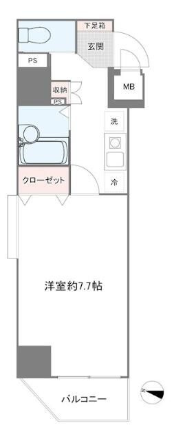 ガラ・ステージ国分寺の間取り