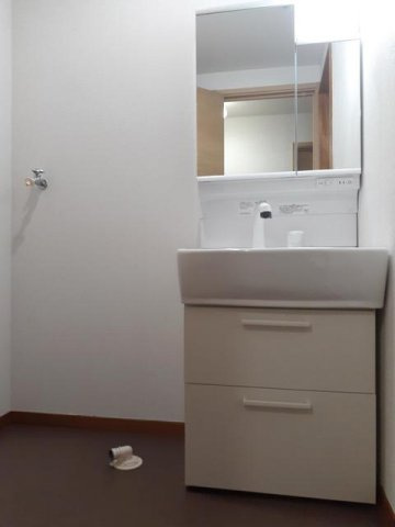 ゴコウマンションの洗面所