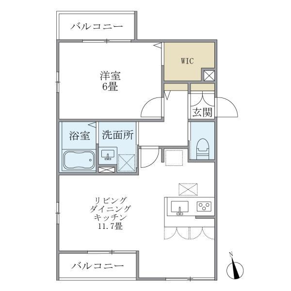 セリシールガーデンの間取り