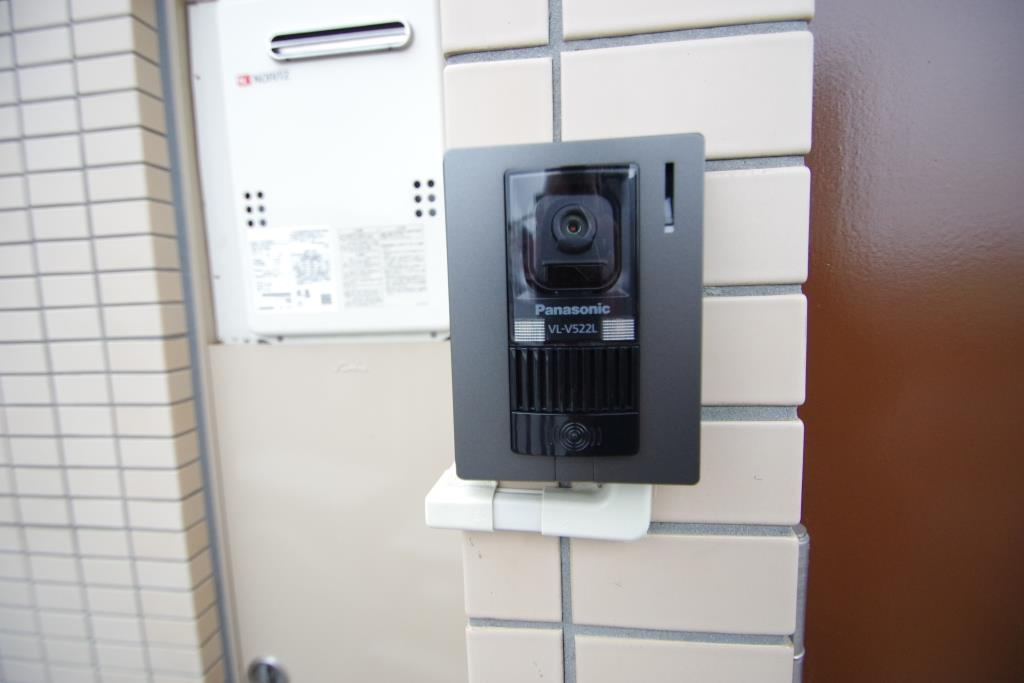 コーポラス小堀のセキュリティ|インターホン室外機