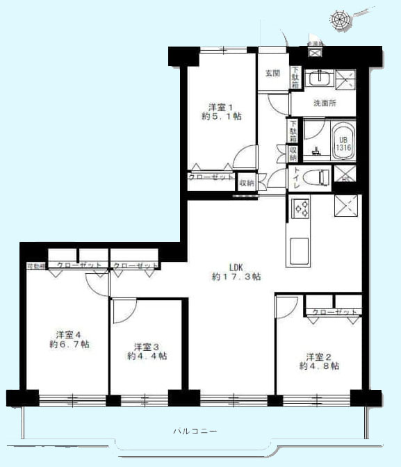 府中市緑町２丁目の中古マンション