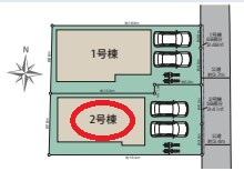 【区画図】 | ブルーミングガーデン大和高田市蔵之宮町 | 区画図
